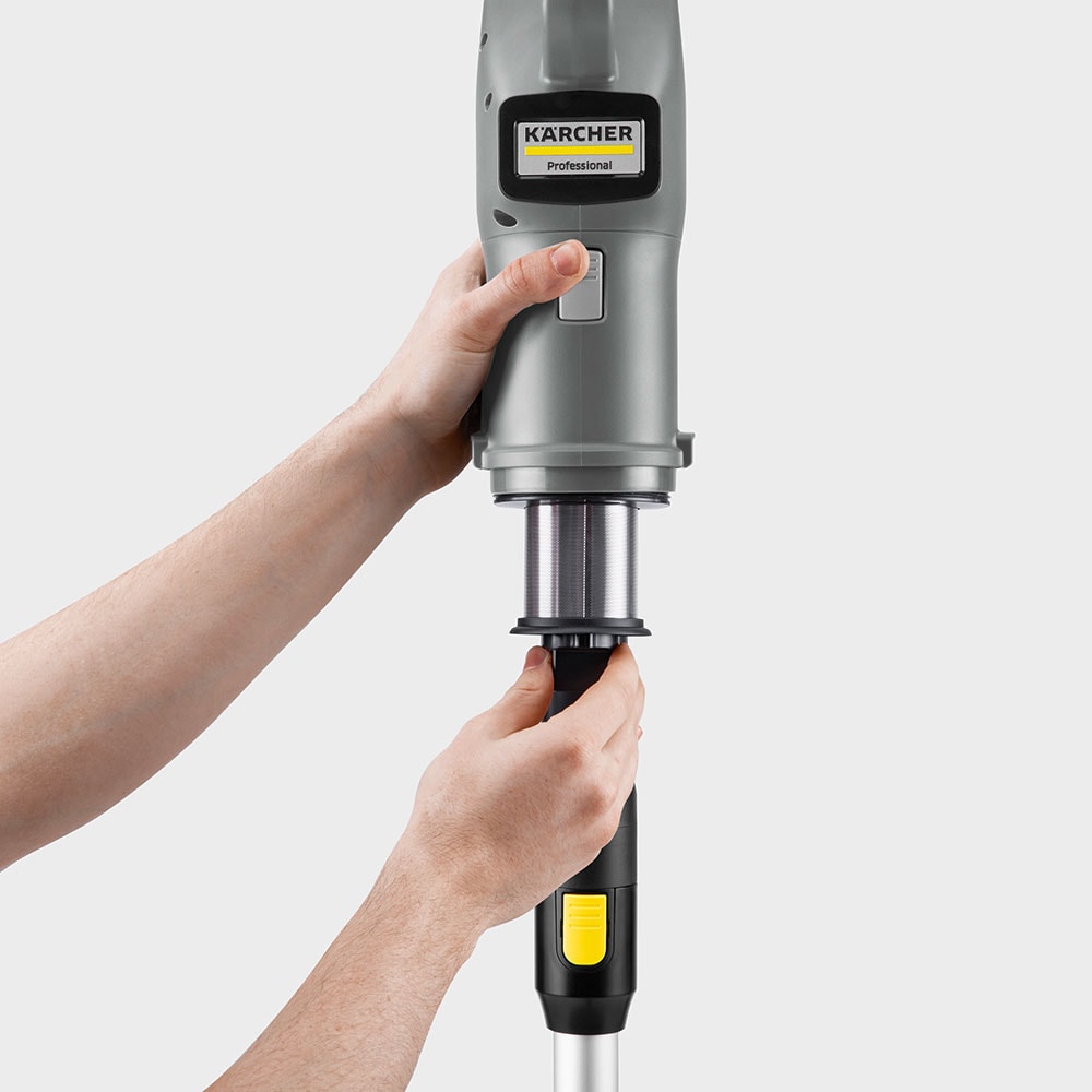 Aspirator vertical KARCHER PROFESIONAL LVS 1/2 Bp 1.394-112.0, 0.35l, autonomie max 45 min, gri antracit-negru
