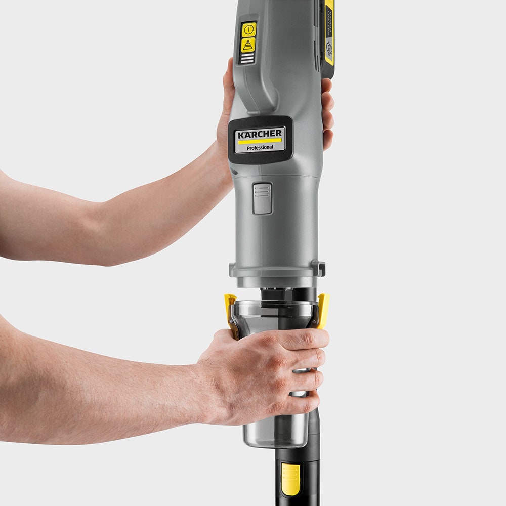 Aspirator vertical KARCHER PROFESIONAL LVS 1/2 Bp 1.394-112.0, 0.35l, autonomie max 45 min, gri antracit-negru