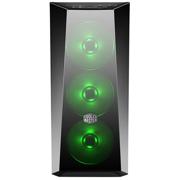 Carcasa PC COOLER MASTER MasterBox Lite 5 RGB, USB 3.0, Fara sursa, negru