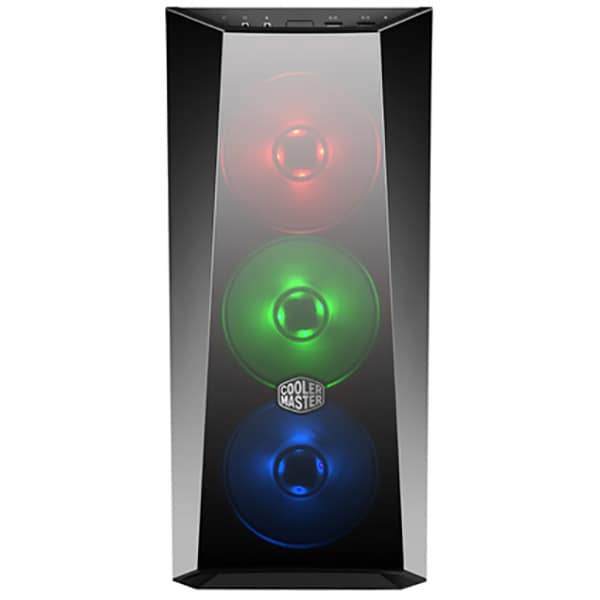 Carcasa PC COOLER MASTER MasterBox Lite 5 RGB, USB 3.0, Fara sursa, negru