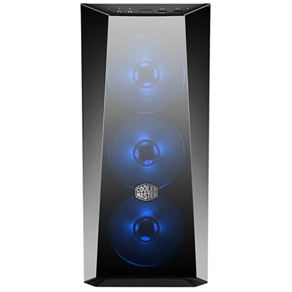 Carcasa PC COOLER MASTER MasterBox Lite 5 RGB, USB 3.0, Fara sursa, negru