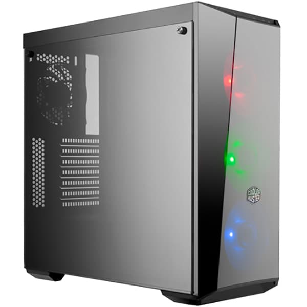Carcasa PC COOLER MASTER MasterBox Lite 5 RGB, USB 3.0, Fara sursa, negru