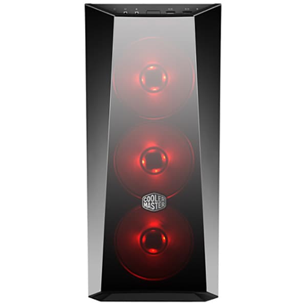 Carcasa PC COOLER MASTER MasterBox Lite 5 RGB, USB 3.0, Fara sursa, negru
