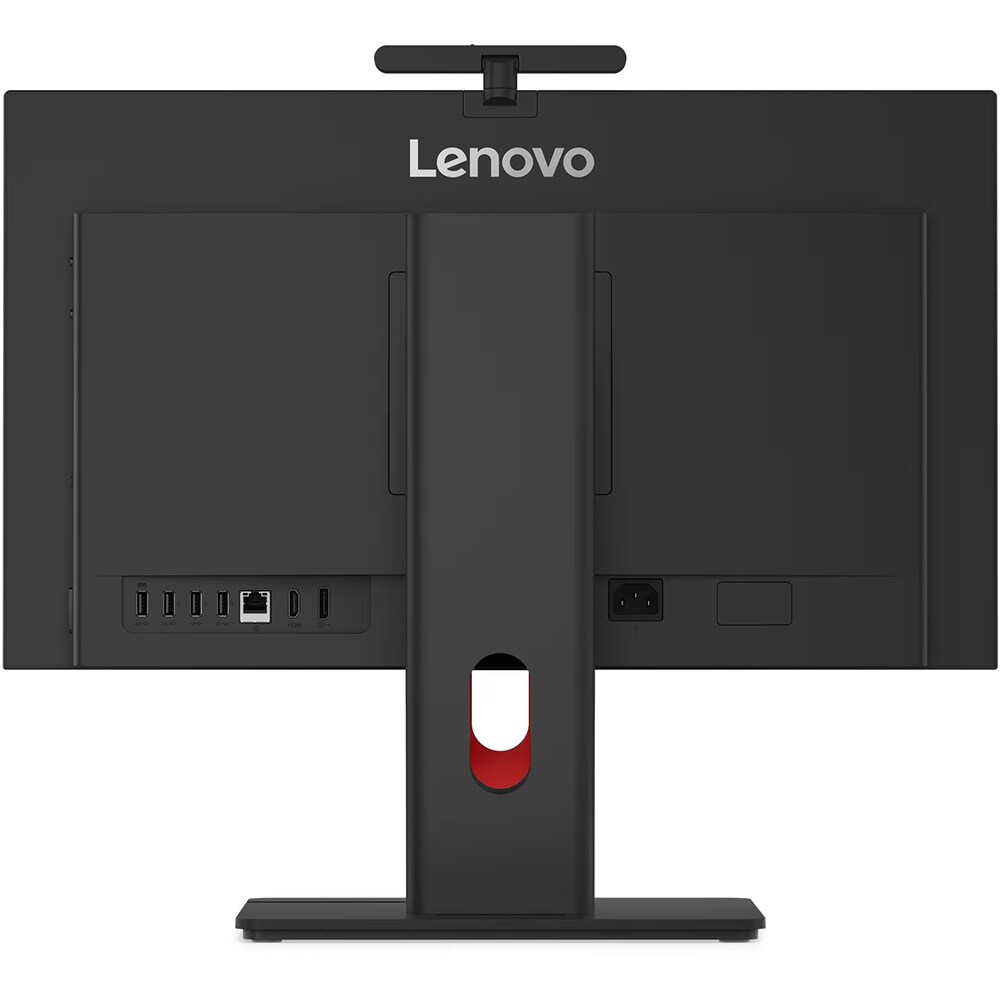 Sistem All in One LENOVO ThinkCentre M90a Gen 6, Intel Core Ultra 7 265 pana la 5.3GHz, 23.8" Full HD Touch, 16GB, SSD 512GB, NVIDIA GeForce RTX 4050 6GB, Windows 11 Pro, negru