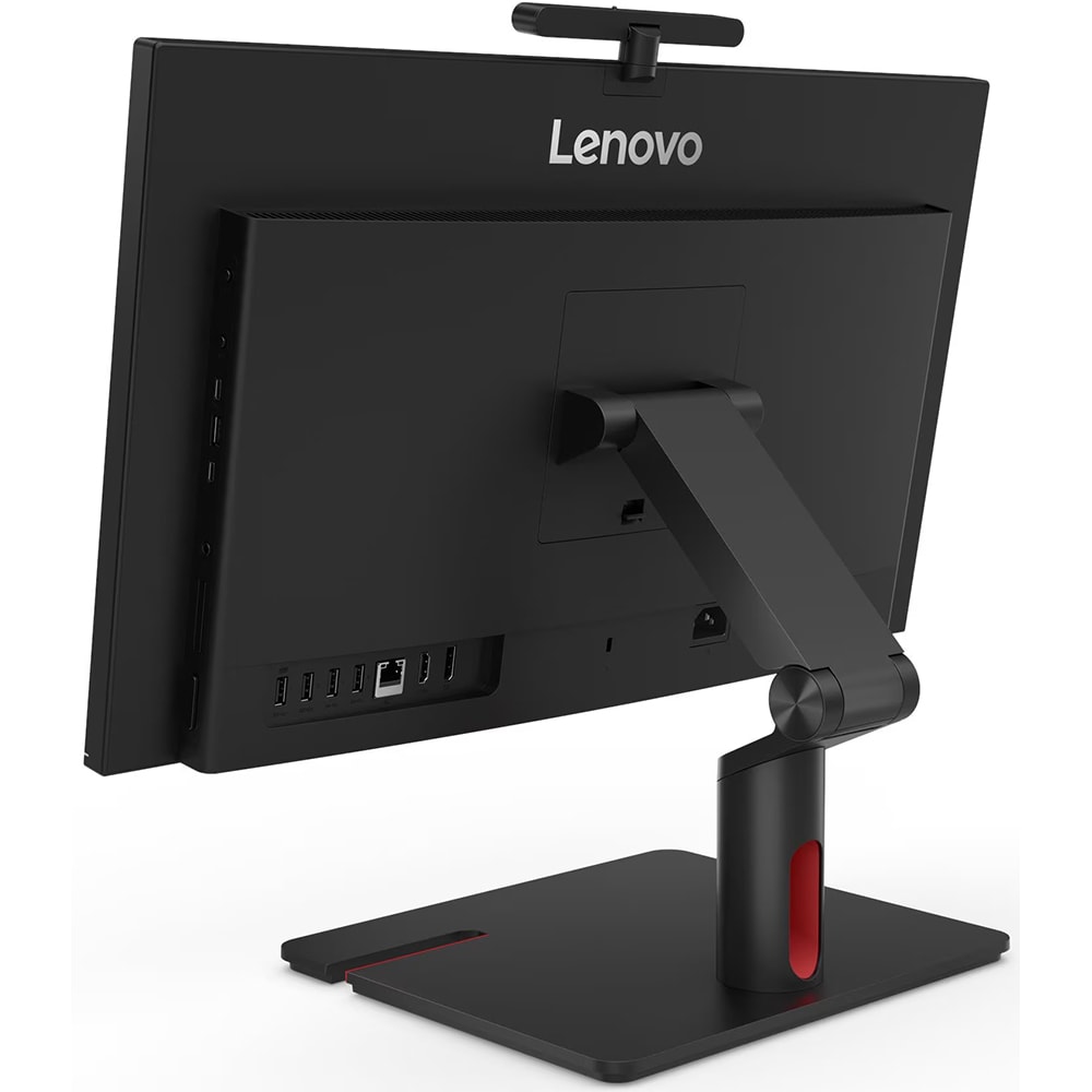 Sistem All in One LENOVO ThinkCentre M90a Gen 6, Intel Core Ultra 7 265 pana la 5.3GHz, 23.8" Full HD Touch, 16GB, SSD 512GB, NVIDIA GeForce RTX 4050 6GB, Windows 11 Pro, negru