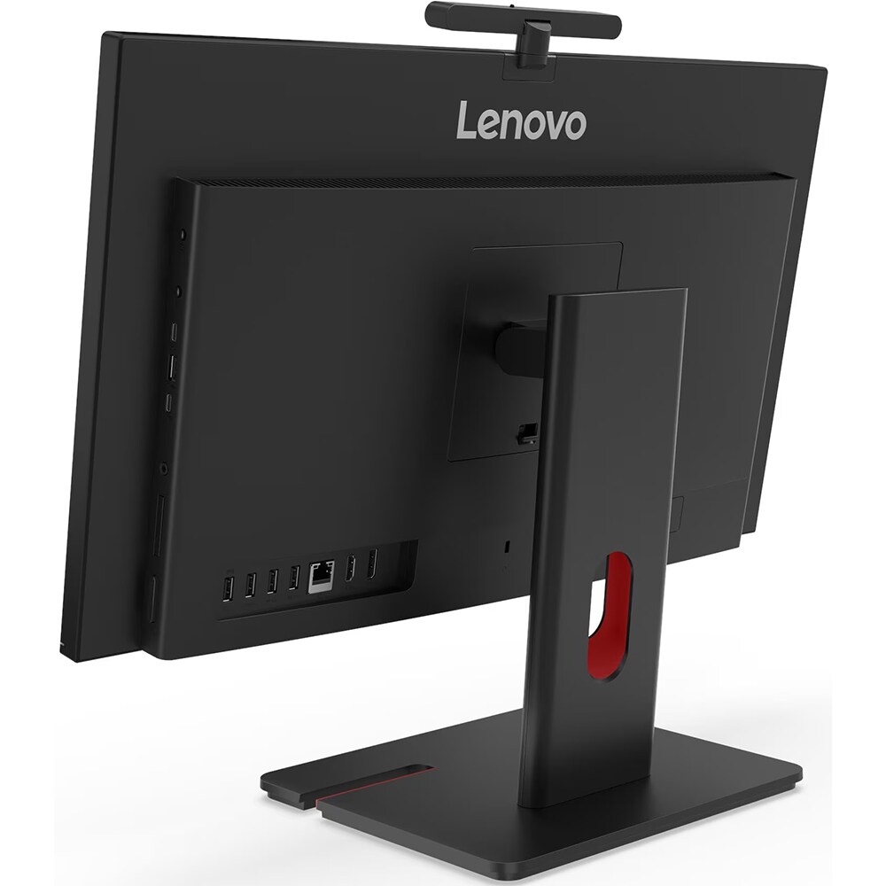 Sistem All in One LENOVO ThinkCentre M90a Gen 6, Intel Core Ultra 7 265 pana la 5.3GHz, 23.8" Full HD Touch, 16GB, SSD 512GB, NVIDIA GeForce RTX 4050 6GB, Windows 11 Pro, negru
