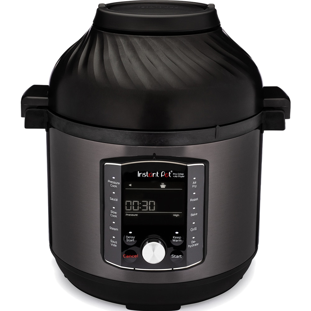 Multicooker INSTANT POT Combi Pro Crisp 140002701EU, 8l, 1500W, 11 programe, negru