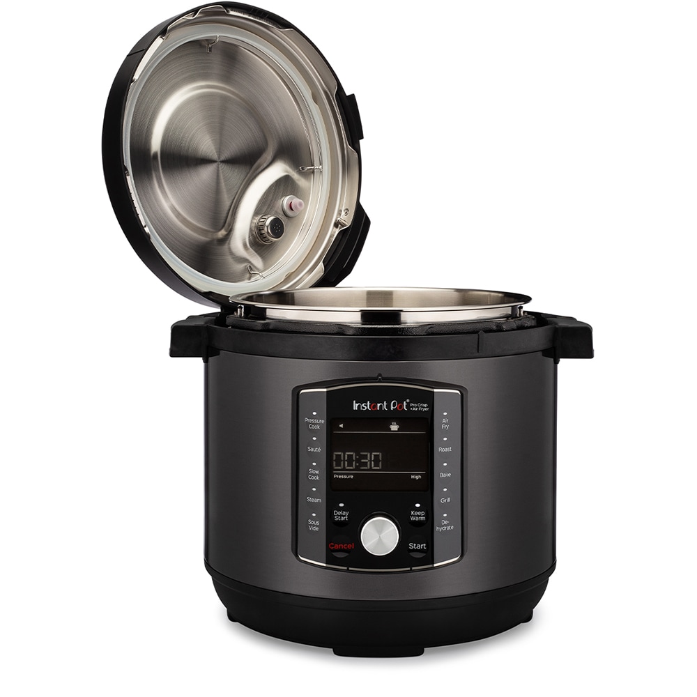 Multicooker INSTANT POT Combi Pro Crisp 140002701EU, 8l, 1500W, 11 programe, negru
