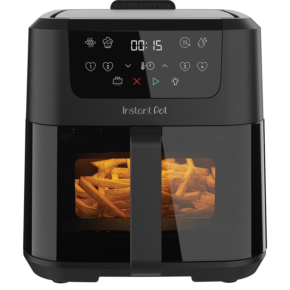 Friteuza cu aer cald INSTANT POT Vortex Compact 140308301EU, 0.75kg, 5l, 1500W, negru