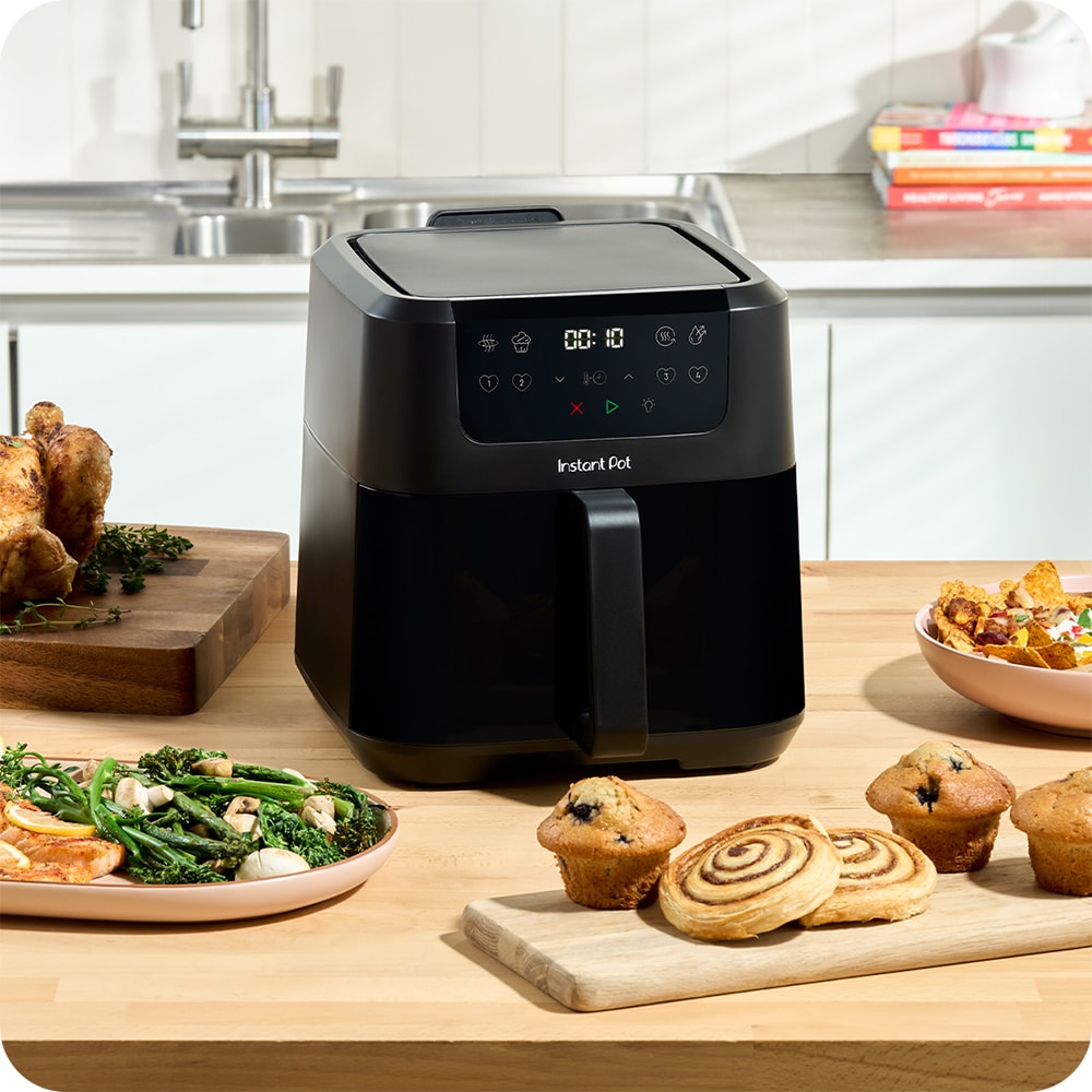 Friteuza cu aer cald INSTANT POT Vortex Compact 140308301EU, 0.75kg, 5l, 1500W, negru