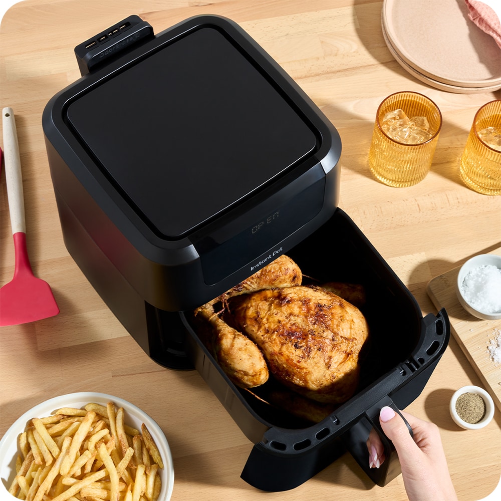 Friteuza cu aer cald INSTANT POT Vortex Compact 140308301EU, 0.75kg, 5l, 1500W, negru