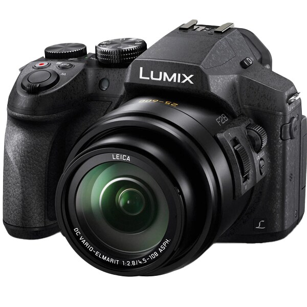 Aparat foto digital PANASONIC Lumix DMC-FZ300EPK, 12.1 MP, 4K, negru