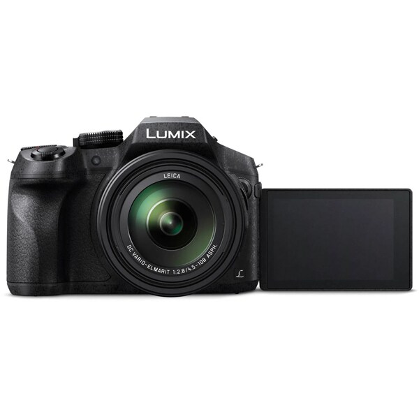Aparat foto digital PANASONIC Lumix DMC-FZ300EPK, 12.1 MP, 4K, negru