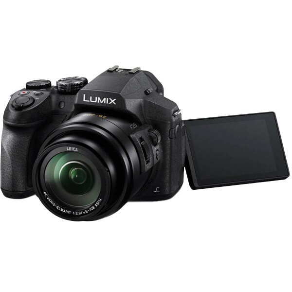 Aparat foto digital PANASONIC Lumix DMC-FZ300EPK, 12.1 MP, 4K, negru