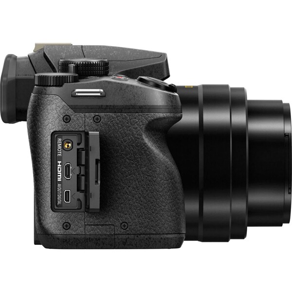Aparat foto digital PANASONIC Lumix DMC-FZ300EPK, 12.1 MP, 4K, negru