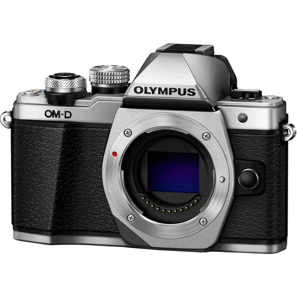 Aparat foto Mirrorless OLYMPUS E-M10 Mark III, 16.1 MP, 4K, Wi-Fi, argintiu + Obiectiv EZ-M1442IIR