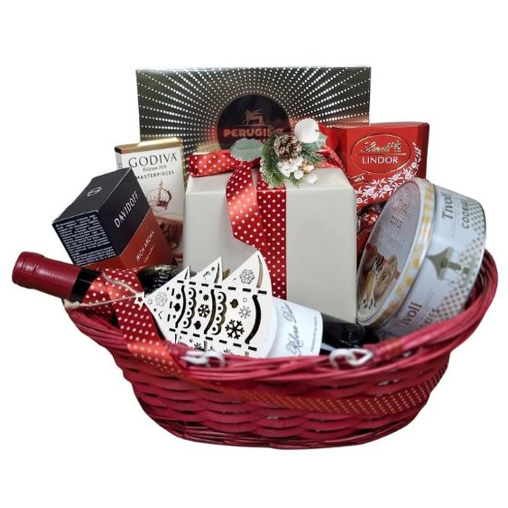 Cos cadou LUXURY BASKETS Craciun Business Premium Protos 8CBPP