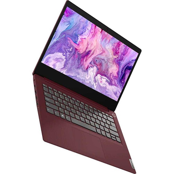 Laptop LENOVO IdeaPad 3 14IIL05, Intel Core i5-1035G1 pana la 3.6GHz, 14" Full HD, 8GB, SSD 512GB, Intel UHD Graphics, Free DOS, rosu