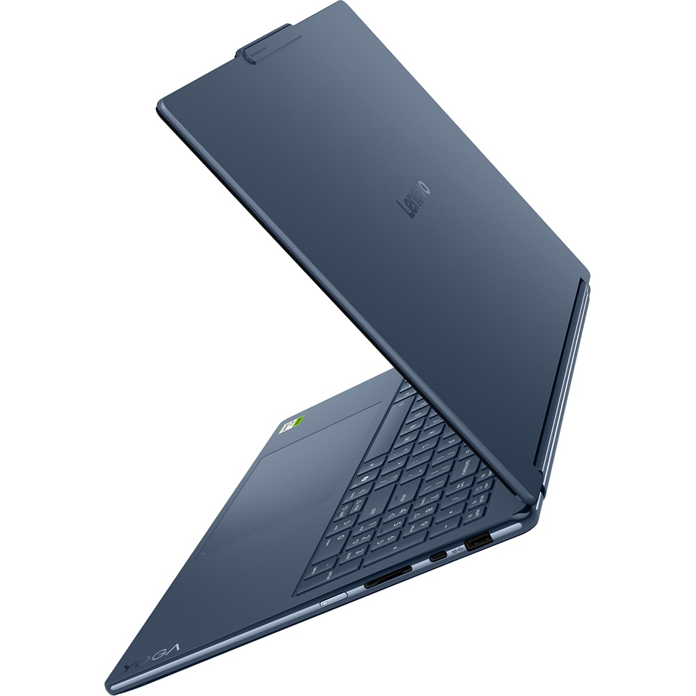 Laptop 2 in 1 LENOVO Yoga 9 16N1X11, NVIDIA RTX Spark pana la 4GHz, 16" 2.8K Touch OLED, 64GB, SSD 1TB, NVIDIA Blackwell RTX 6144-core GPU, Windows 11 Pro, Cosmic bleu