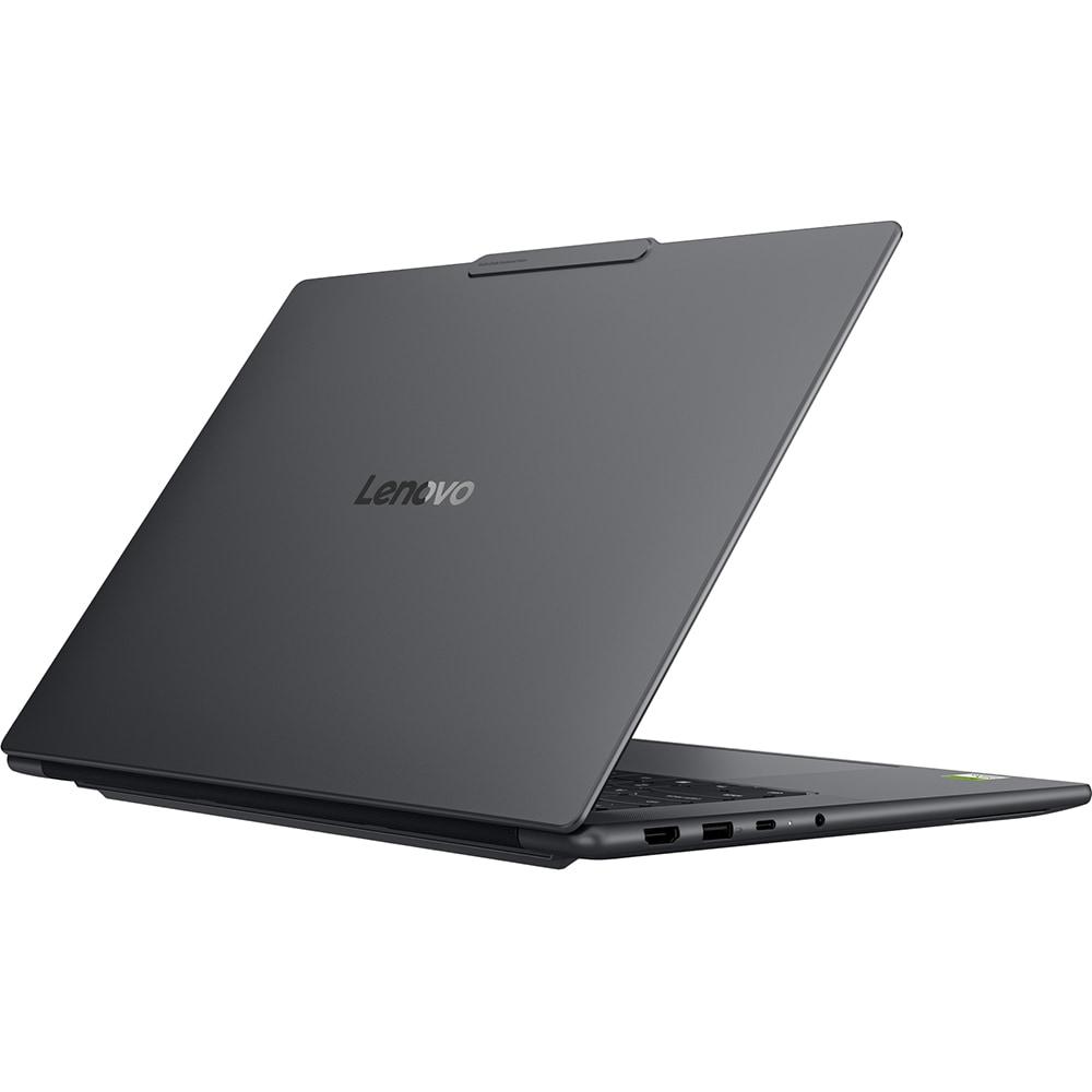 Laptop LENOVO Yoga Pro 9 15N1X11, NVIDIA RTX Spark pana la 4GHz, 15.3" WQXGA OLED, 128GB, SSD 2TB, NVIDIA Blackwell RTX 6144-core GPU, Windows 11 Pro, Thunder grey