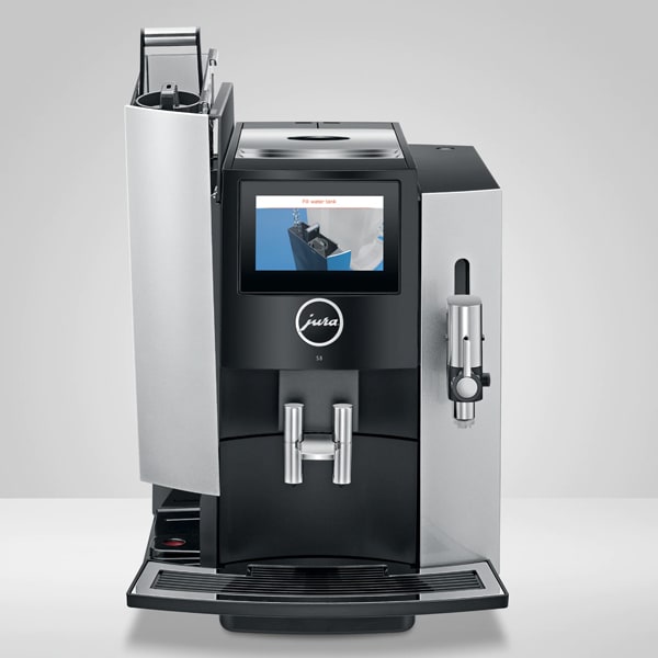 Espressor automat JURA S8, 1.9l, 1450W, 15 bar, argintiu-negru