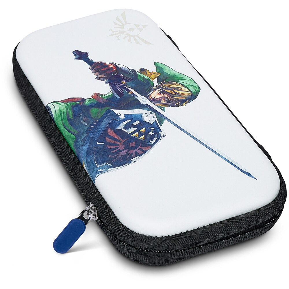 Husa slim pentru Nintendo Switch/OLED/Lite POWERA Master Sword Defense 1526550-01, alb