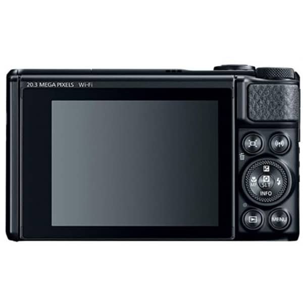 Aparat foto digital CANON PowerShot SX740 HS Lite Travel Kit, 20.3 MP, 4K, Wi-Fi, negru