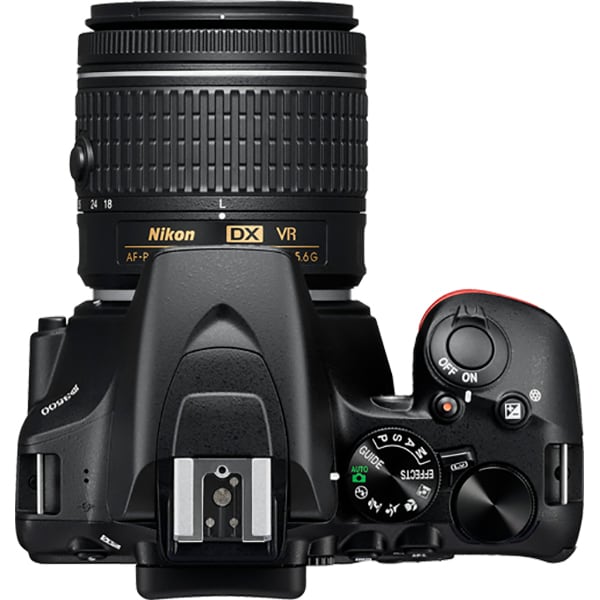 Aparat foto DSLR NIKON D3500, 24.2 MP, negru + Obiectiv AF-P 18-55mm VR
