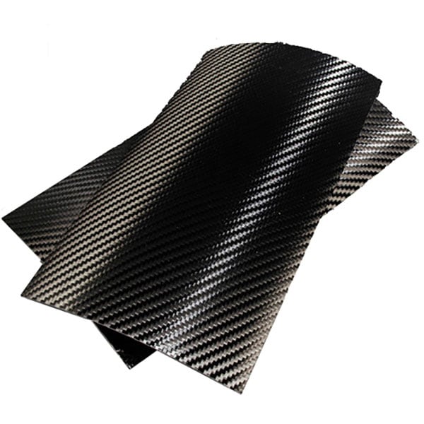 Folie protectie pentru tableta CLEARPLEX, Fibra Carbon M, 7-8", spate, negru
