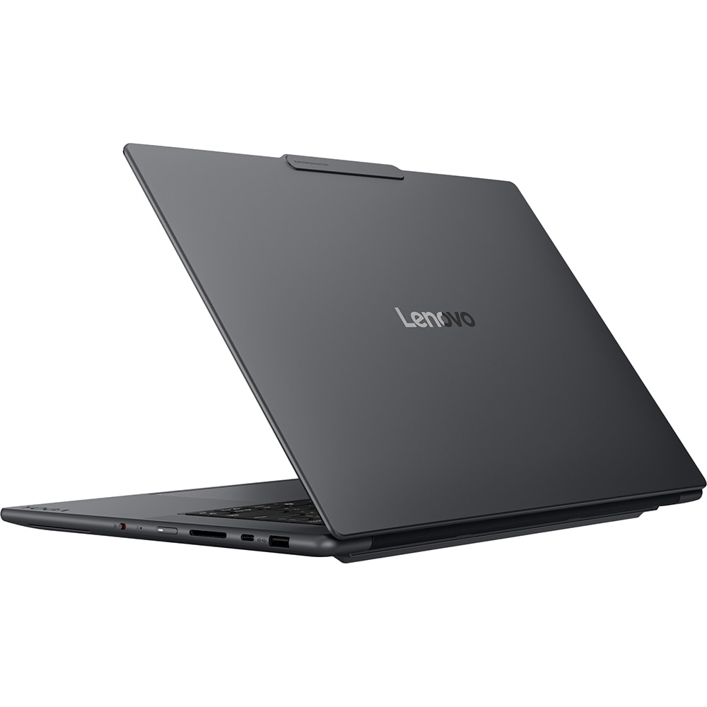 Laptop LENOVO Yoga Pro 9 15N1X11, NVIDIA RTX Spark pana la 4GHz, 15.3" WQXGA OLED, 128GB, SSD 2TB, NVIDIA Blackwell RTX 6144-core GPU, Windows 11 Pro, Thunder grey