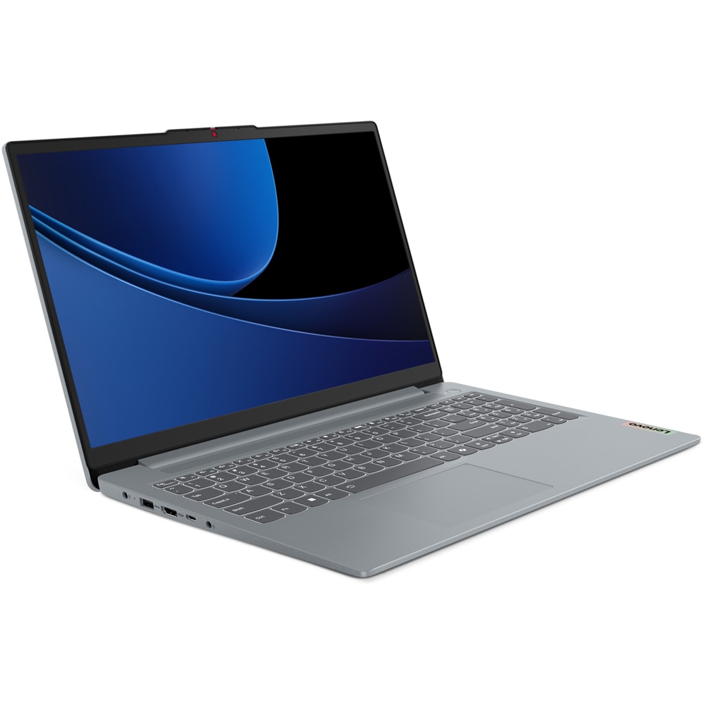 Laptop LENOVO IdeaPad Slim 3 15ITN9, Intel N150 pana la 3.6GHz, 15.6" Full HD, 8GB, UFS 2.2 128GB, Intel Graphics, Windows 11 Home, Arctic Grey