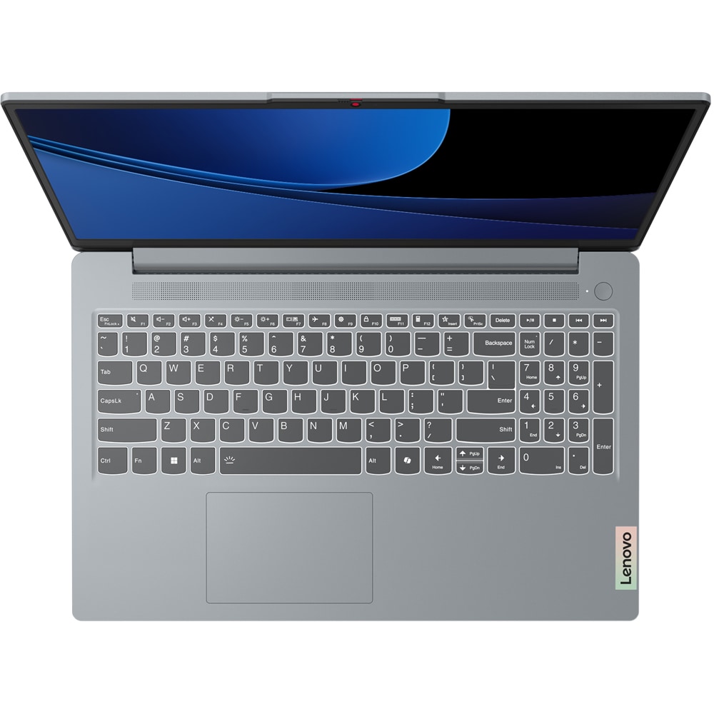 Laptop LENOVO IdeaPad Slim 3 15ITN9, Intel N150 pana la 3.6GHz, 15.6" Full HD, 8GB, UFS 2.2 128GB, Intel Graphics, Windows 11 Home, Arctic Grey