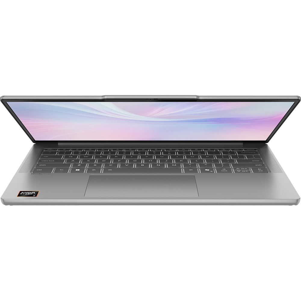 Laptop LENOVO IdeaPad Slim 5 14IMH10, Intel Core Ultra 5 135H pana la 4.6GHz, 14" WUXGA, 16GB, SSD 512GB, Intel Arc Graphics, Free Dos, Luna Grey