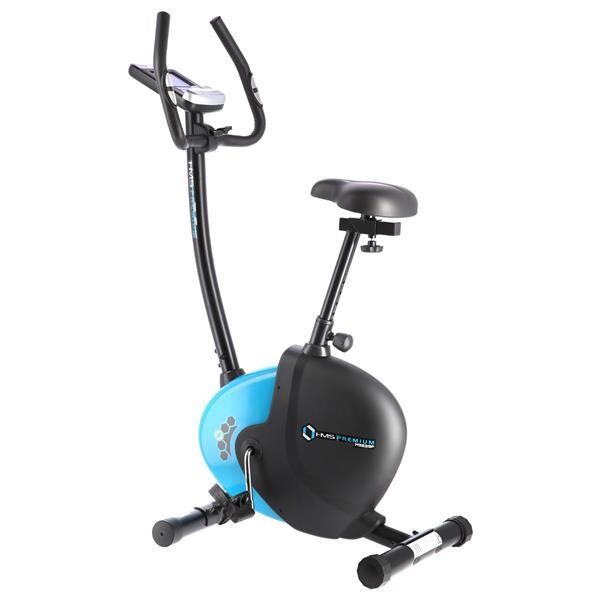 Bicicleta magnetica HMS 1701007, volanta 9 kg, greutate suportata 120 kg, negru