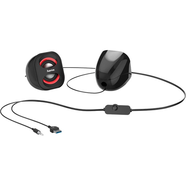 Boxe HAMA Sonic Mobil 183 173131, 2.0, 3W, negru