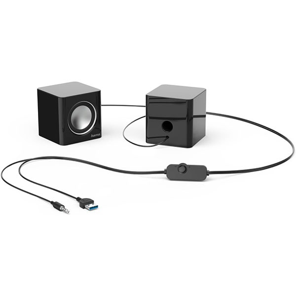Boxe HAMA Sonic Mobil 185, 2.0, 3W, negru