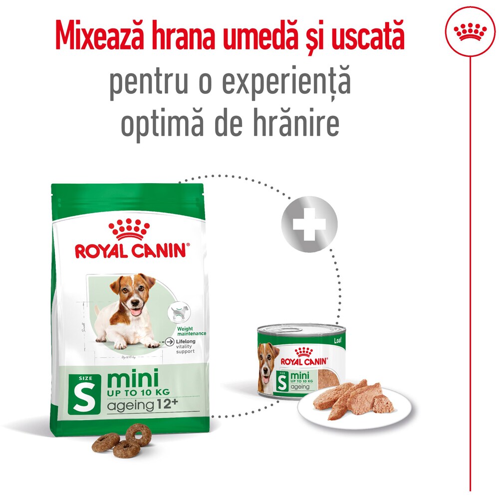 Hrana uscata pentru caini ROYAL CANIN SHN Mini Ageing 12+, Senior, 1.5 kg