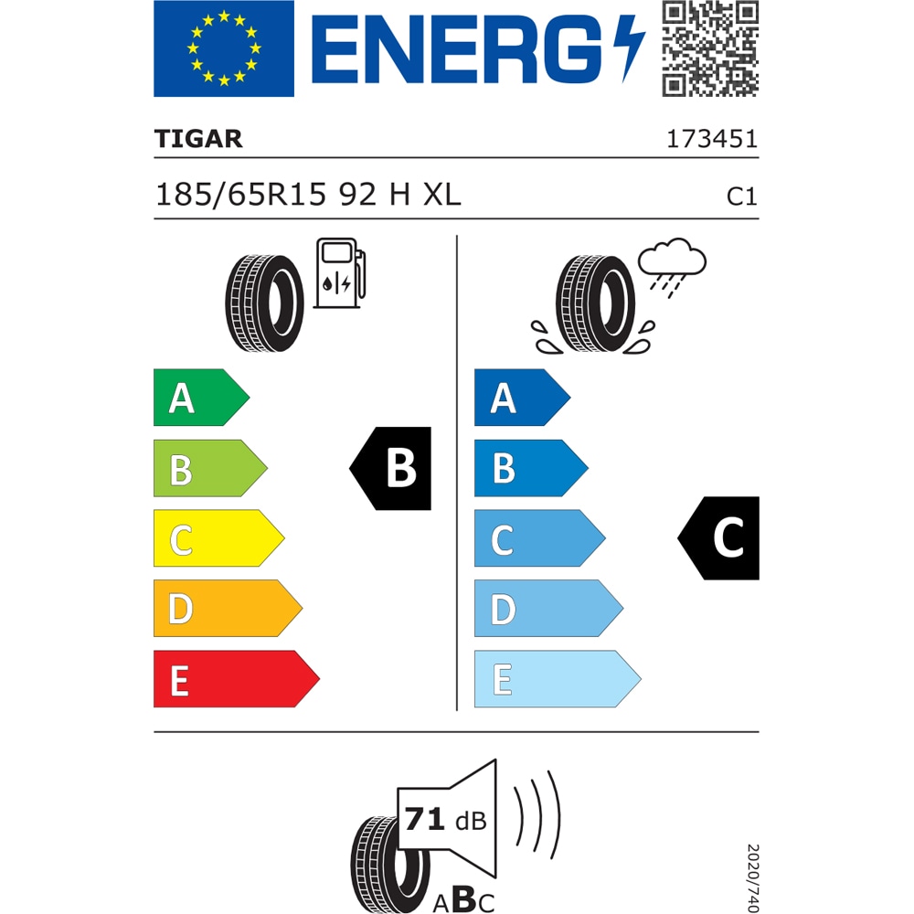 Anvelopa vara TIGAR Summer 3 185/65R15 92H XL