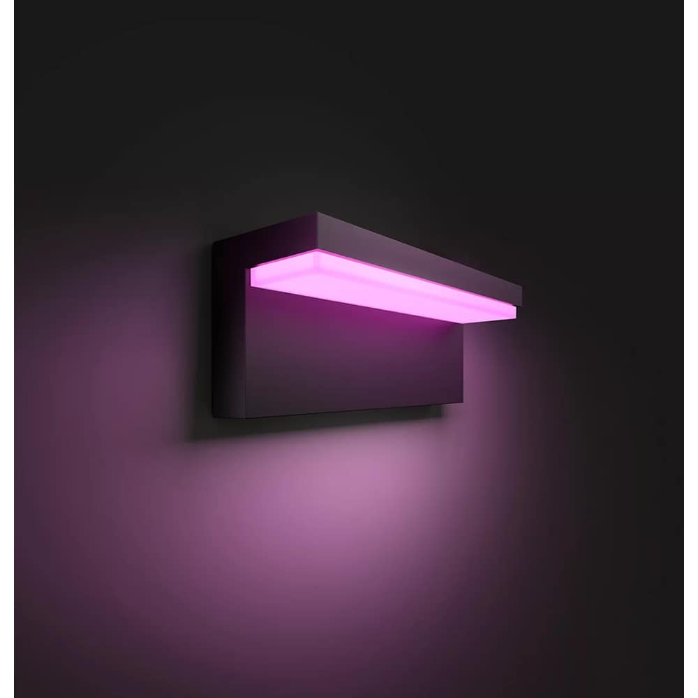 Aplica LED PHILIPS HUE Nyro, 13.6W, 1020lm, IP44, negru