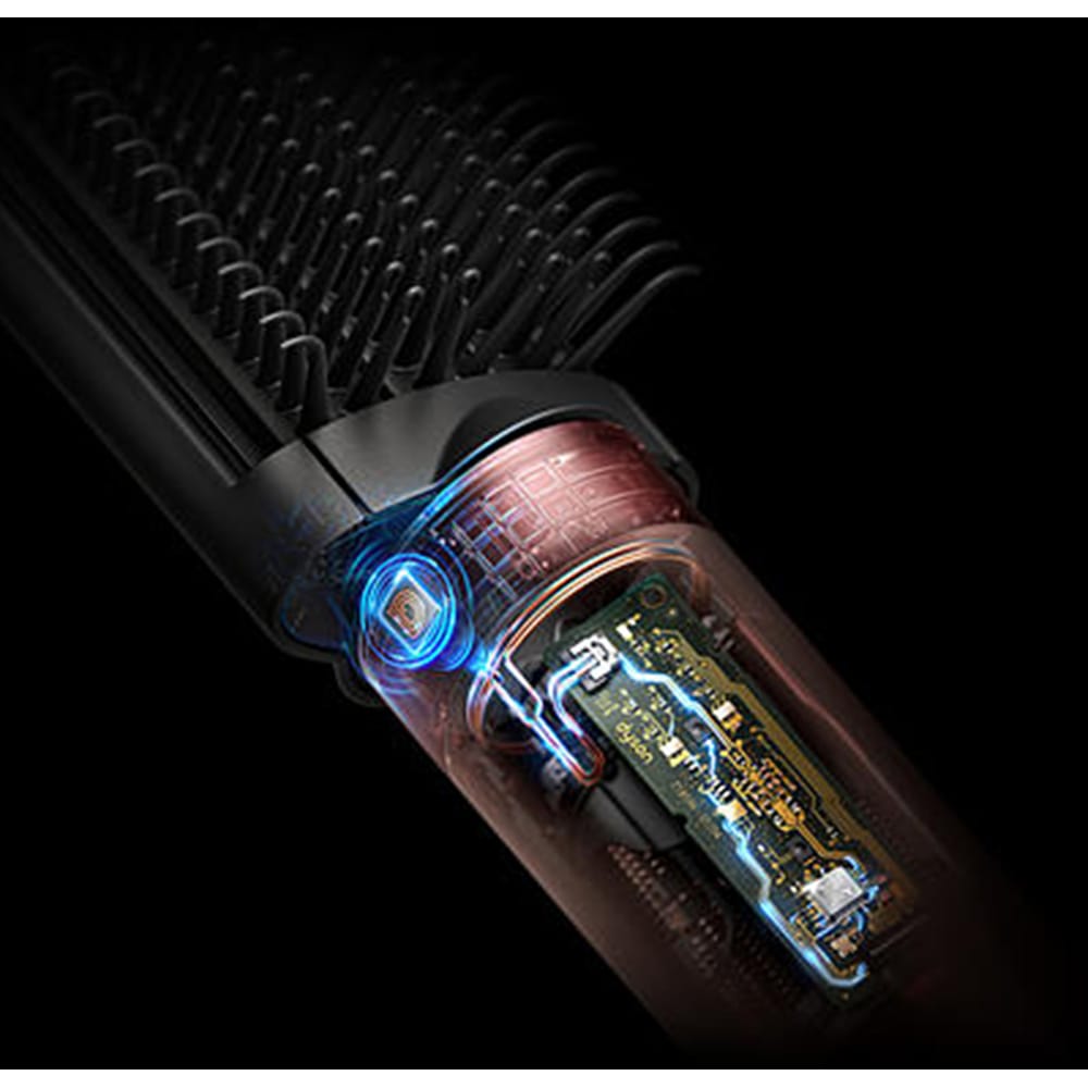 Trusa coafat Multistyler DYSON HS09 Airwrap Co-anda2x, 90 grade, invelis ceramic, rosu