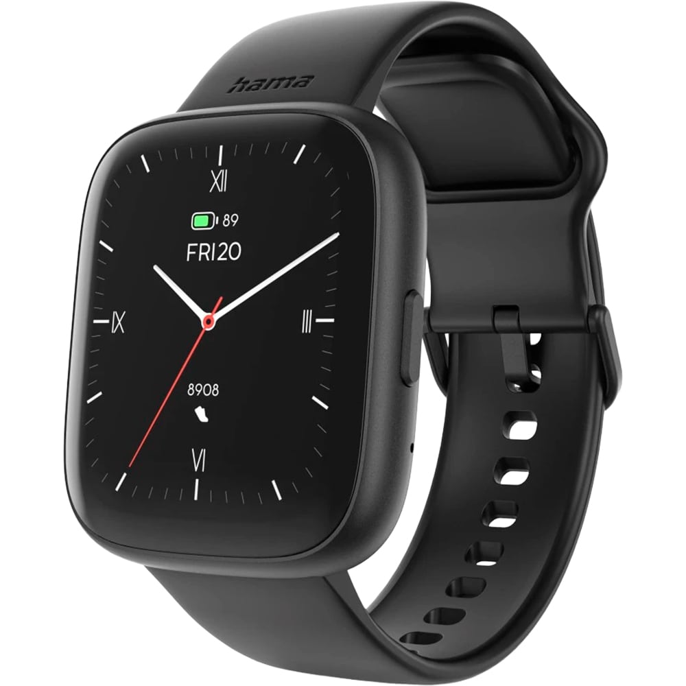 Smartwatch HAMA 4000 178640, Android/iOS, negru