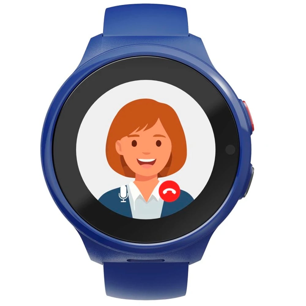 Smartwatch HAMA Kids 178672, Android/iOS, GPS, albastru