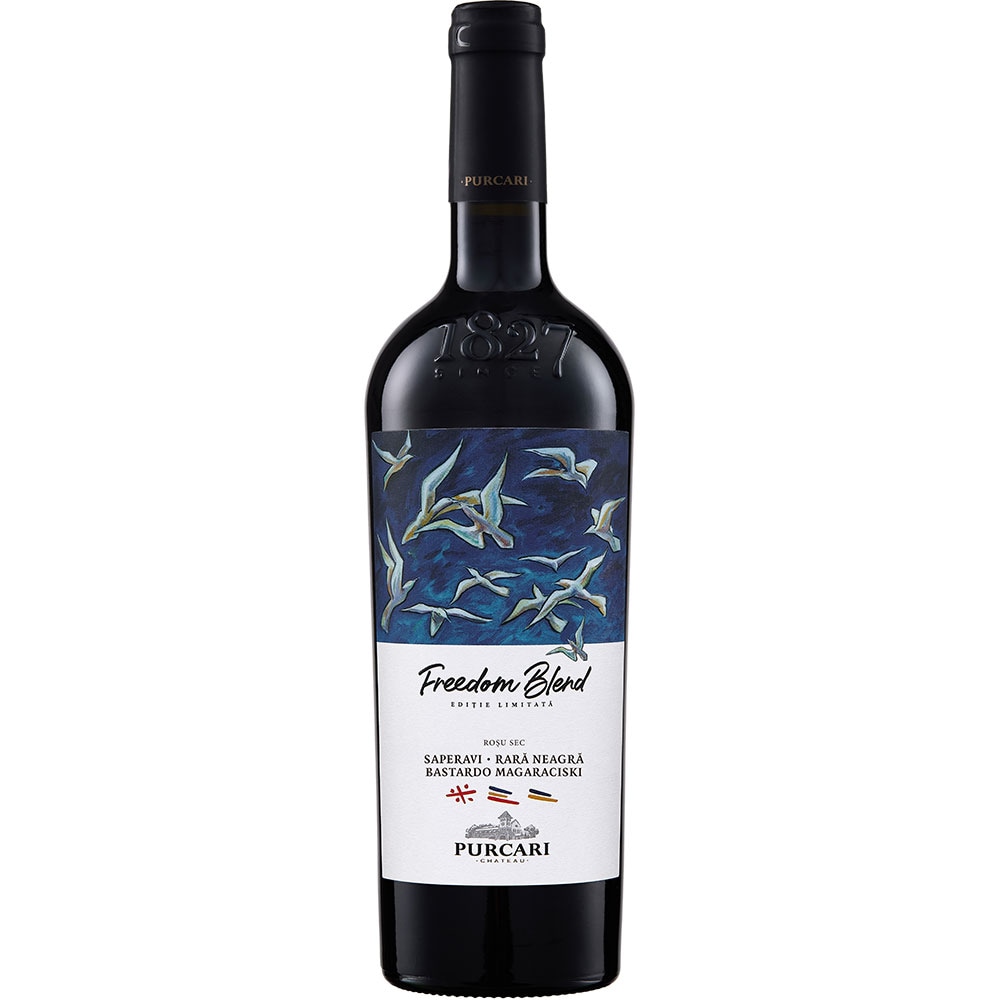 Vin rosu sec Purcari Winery Freedom Blend, 0.75L