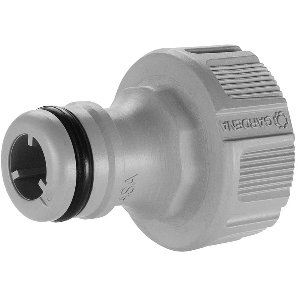 Conector furtun GARDENA 18220 50, 1/2", plastic, gri
