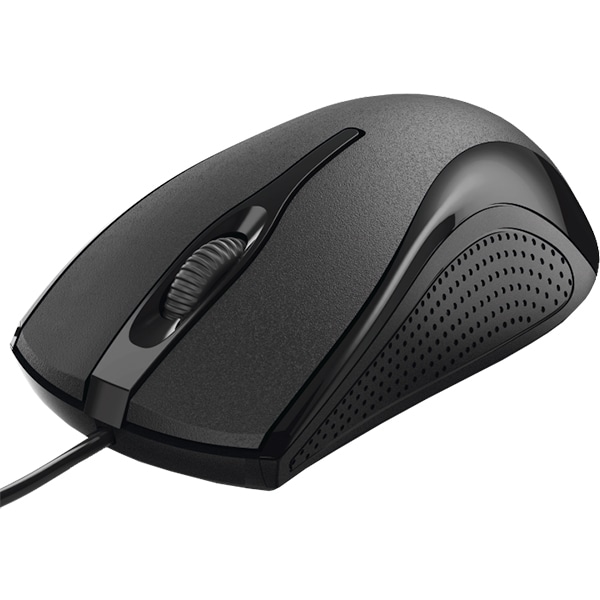 Mouse cu fir HAMA MC-200, 1200 dpi, negru
