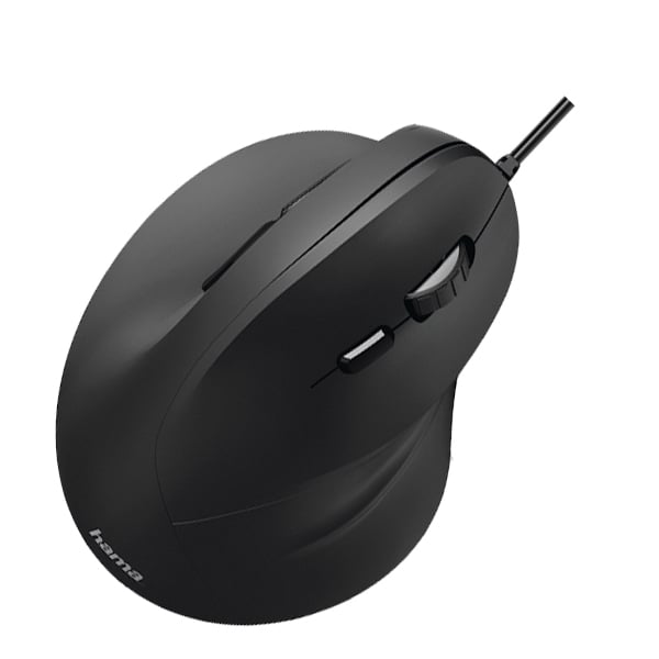 Mouse cu fir HAMA EMC-500, 1800 dpi, negru