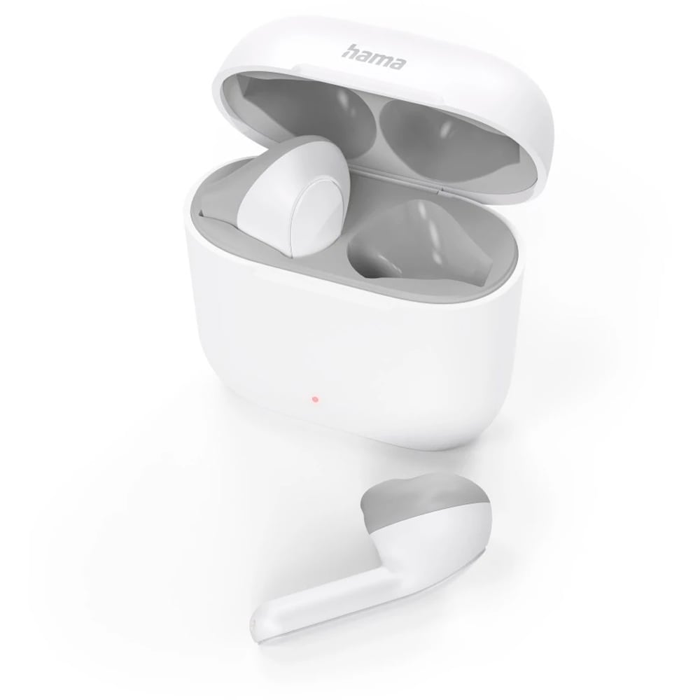 Casti HAMA Freedom Light, True Wireless, Bluetooth, In-Ear, Microfon, alb
