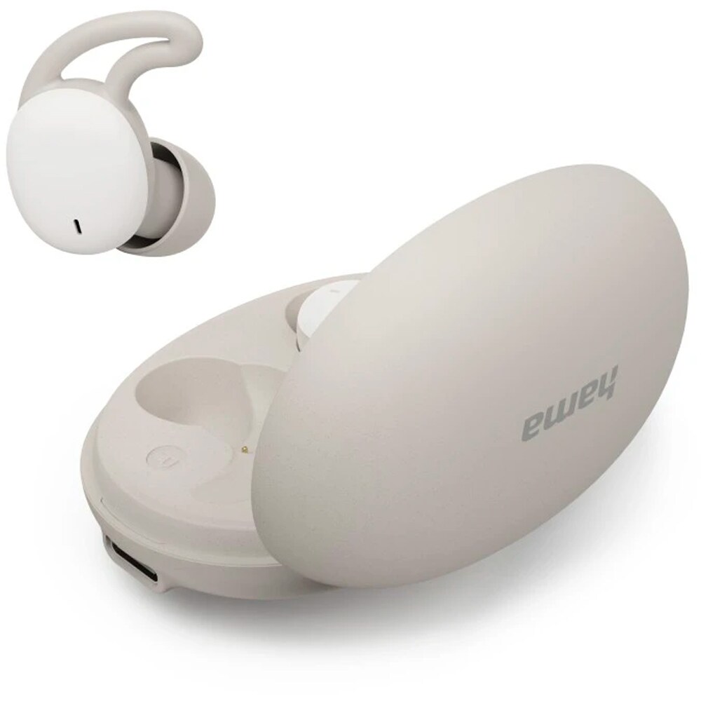 Casti HAMA Spirit Calm, True Wireless, Bluetooth, In-Ear, Microfon, bej