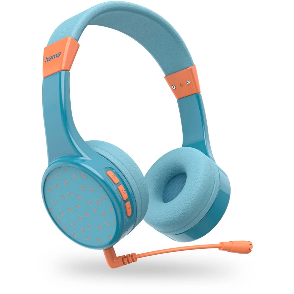 Casti pentru copii HAMA Teens Guard II, Bluetooth, On-ear, Microfon, albastru