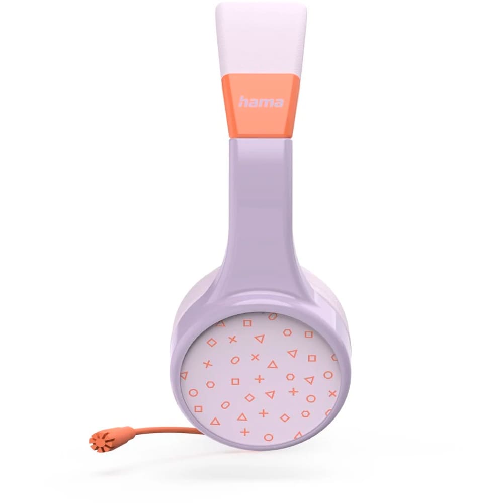 Casti pentru copii HAMA Teens Guard II, Bluetooth, On-ear, Microfon, mov